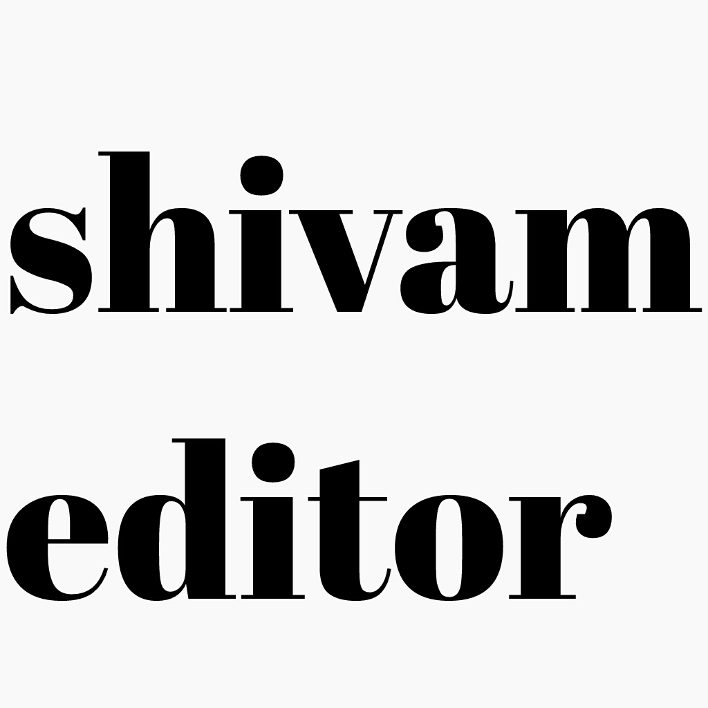 Name Logo By Edit Shivam Editorshivam